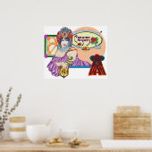 Arabian Nights Poster (Keuken)