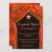 Arabian Nights Sinaasappel Kaart (Voorkant / Achterkant)