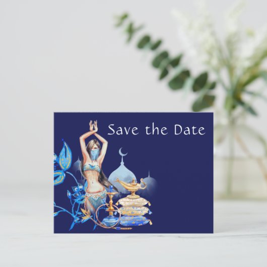 Arabian Nights Sla de datum Briefkaarten (Staand voorkant)