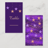 Arabian Nights Table Kaart Plaatskaartje (Voorkant / Achterkant)