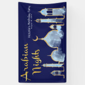 Arabian Nights Verjaardagsbanieren Spandoek (Verticaal)