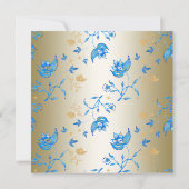 Arabian Nights Verjaardagsfeest Uitnodigingen (Achterkant)