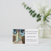 Arabian Nights Vrouw bij de Well Princess Visitekaartje (Staand voorkant)