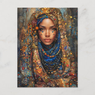 Arabian Nights Woman Briefkaart