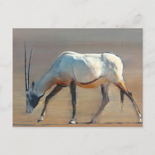 Arabian Oryx 2010 Briefkaart (Voorkant)