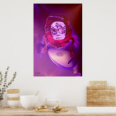 Arabian Oud Player Poster (Keuken)