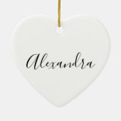 Arabian poem x mas keramisch ornament (Achterkant)