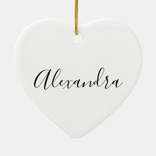 Arabian poem x mas keramisch ornament (Achterkant)