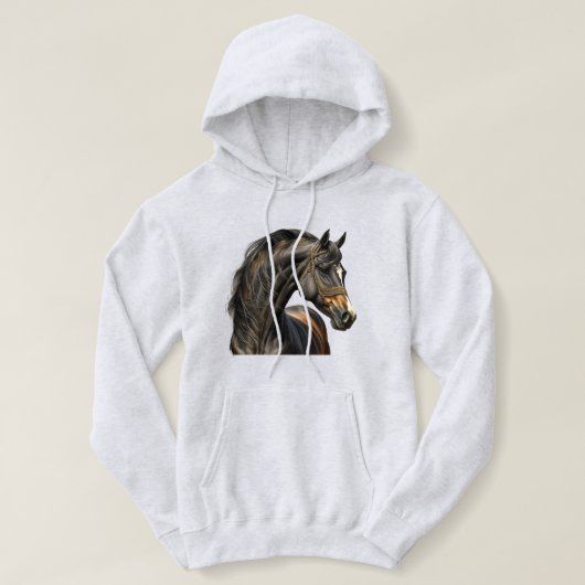 Arabian Spirit Horse Women's Hoodie (Design voorkant)