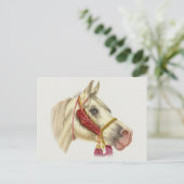 Arabian Stallion Briefkaart (Staand voorkant)