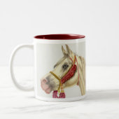 Arabian Stallion Tweekleurige Koffiemok (Links)
