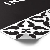 Arabic Calligraphy Rabbi Zidni ilma Wall art Poster (Hoek)