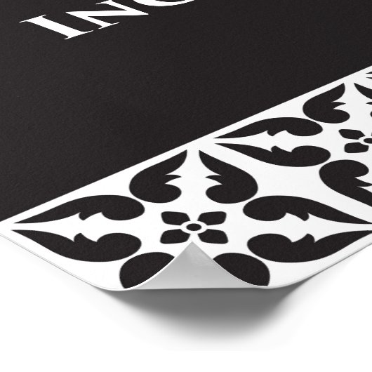 Arabic Calligraphy Rabbi Zidni ilma Wall art Poster (Hoek)