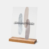 Arabic Calligraphy Wall Art – Those Who Say Acryl Bord (Hoek)