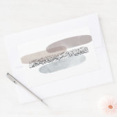 Arabic Calligraphy Wall Art – Those Who Say Rechthoekige Sticker (Envelop)