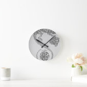 Arabic Calligrpahy Ronde Klok (Huis)