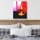 Arabic Dallah Canvas Afdruk (Insitu (Slaapkamer))