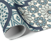 Arabic decorative azulejos tiles patchwork islamic cadeaupapier (Rol Hoek)