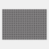 Arabic Eid Mubarak Cute White Star Pattern Quote Inpakpapier Vel (Voorkant 3)