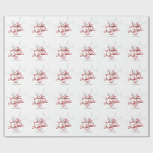 Arabic Eid Mubarak Mosque   Cadeaupapier (Vlak)