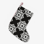 Arabic geometric pattern. Art Decor. Islam. Flower Kleine Kerstsok (Voorkant (Hangend))