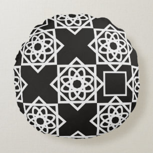 Arabic geometric pattern. Art Decor. Islam. Flower Rond Kussen