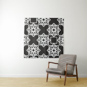Arabic geometric pattern. Art Decor. Islam. Flower Wandkleed (In situ)
