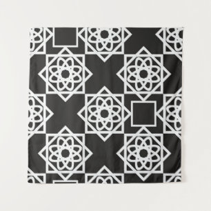 Arabic geometric pattern. Art Decor. Islam. Flower Wandkleed