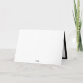 Arabic oriental greeting card kaart (Achterkant)