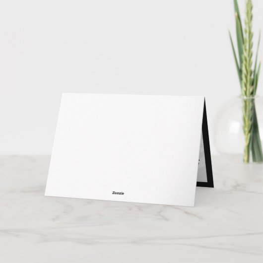 Arabic oriental greeting card kaart (Achterkant)