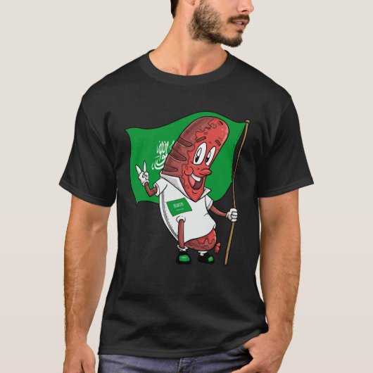 Arabic pork roast sausage t-shirt (Voorkant)