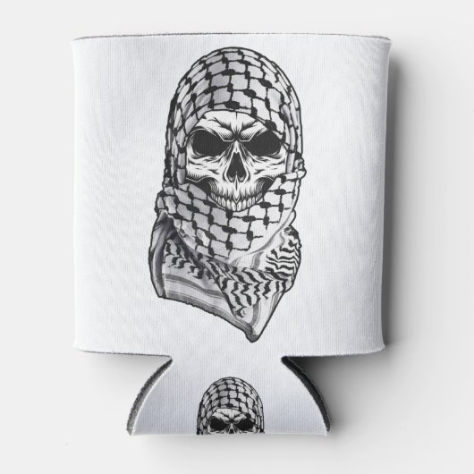 Arabic Skull Kufiya Shemagh Blikjeskoeler (Voorkant)