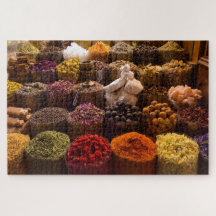 Arabic Spice Market Stall Jigzaag Puzzle 1014 pc.