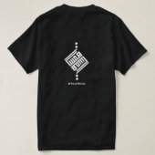 Arabic Style Custom Name Mens T-Shirt – Typography (Design achterkant)