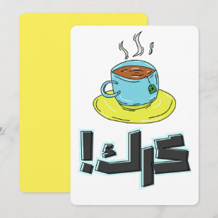 Arabic Tea Cup ش ي ر ك Feestdagenkaart