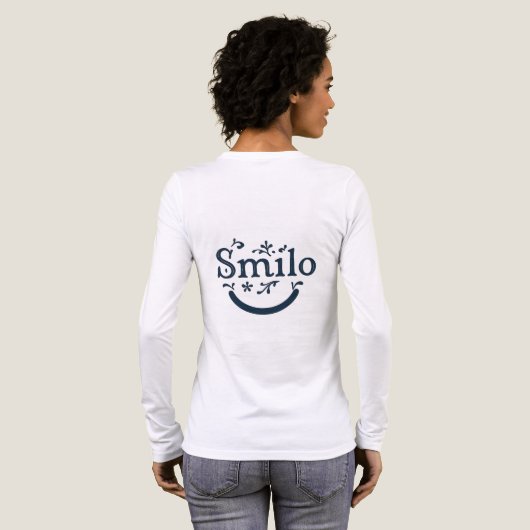 Arabic Wisdom By Smilo Women's Long sleeve shirt (Achterkant)