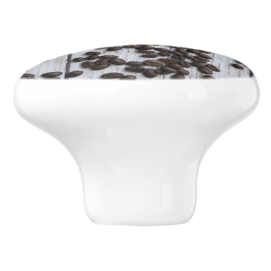 Arabica Koffiebonen voor de koffie Keramische Knop (Zijkant)