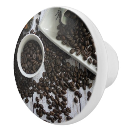 Arabica Koffiebonen voor de koffie Keramische Knop (Rechts)