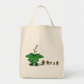 Arabidopsis en zaden tote bag (Voorkant)