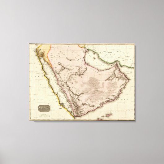 Arabië 2 canvas afdruk (Voorkant)