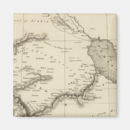 Arabië 2 magneet (Voorkant)