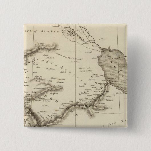 Arabië 2 vierkante button 5,1 cm (Voorkant)