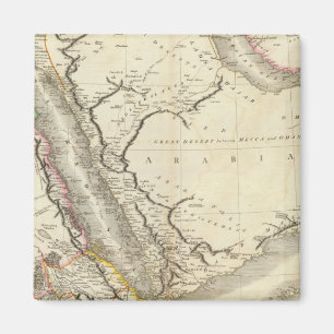 Arabië, Egypte, Abyssinia, rood Zee Magneet