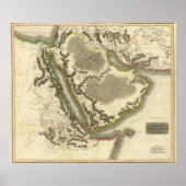 Arabië, Egypte, Abyssinia, rood Zee Poster (Voorkant)