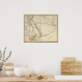 Arabië, Egypte, Nubia, Abyssinia 2 Poster (Keuken)