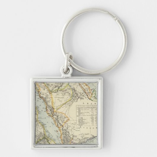 Arabië, Egypte, Nubia, Abyssinia 2 Sleutelhanger (Voorkant)