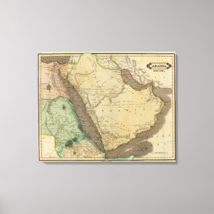 Arabië, Egypte, Nubia Canvas Afdruk