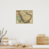 Arabië, Egypte, Nubia Poster (Keuken)