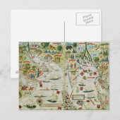 Arabië en India, van de 'Miller Atlas', c.1519 Briefkaart (Voorkant / Achterkant)