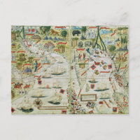 Arabië en India, van de 'Miller Atlas', c.1519